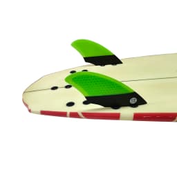 UPSURF FCS KEEL Twin FINS Surfboard FinS 2pcs/set Honeycomb Patchwork Twin Fins For Sup Accessories Surfing Quilhas