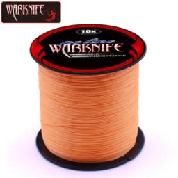 Warknife 16 Strands 250M 350M Hollow Core PE Braid Extreme Japan Braided Fishing Line 20LBs-500LBs Fishing Assist Line Fish Line