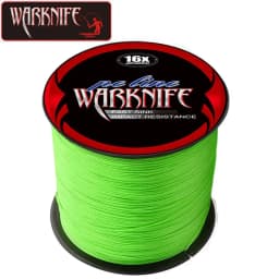Warknife 16 Strands 250M 350M Hollow Core PE Braid Extreme Japan Braided Fishing Line 20LBs-500LBs Fishing Assist Line Fish Line