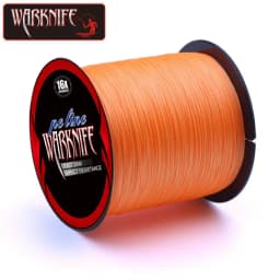 Warknife 16 Strands 250M 350M Hollow Core PE Braid Extreme Japan Braided Fishing Line 20LBs-500LBs Fishing Assist Line Fish Line