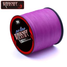 Warknife 16 Strands 250M 350M Hollow Core PE Braid Extreme Japan Braided Fishing Line 20LBs-500LBs Fishing Assist Line Fish Line