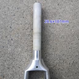 20 Inch Folding Bike Forks Aluminum 406 V Brake Bicycle Front Fork Workblank Fork