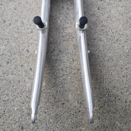 20 Inch Folding Bike Forks Aluminum 406 V Brake Bicycle Front Fork Workblank Fork