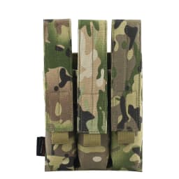 VULPO Tactical Rifle Triple Magazine Pouch Modular Molle Triple Mag Pouch Carrier For MP5 MP7 KRISS Hunting Airsoft