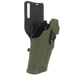6354DO Tactical Pistol Holster For Glock 17 With X300/X300U Flashlight Quick Release Hunting Airsoft Holster Case QLS System Kit
