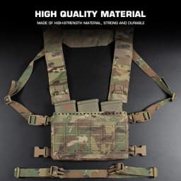 MK5 Chest Rig Molle SS MKV Micro Fight Chassis Placard 5.56 Triple Pouch Hunting Vest Plate Carrier