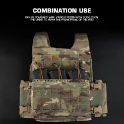 MK5 Chest Rig Molle SS MKV Micro Fight Chassis Placard 5.56 Triple Pouch Hunting Vest Plate Carrier