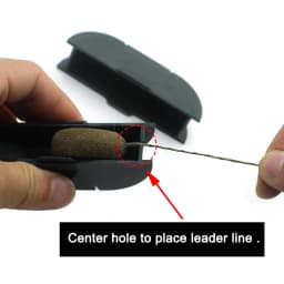 1Box Carp Fishing Line Leader Storage Case Box Plastic Slot To Fix Two Parts Hair Ronnie Zig Rig Carp FishingAccessories