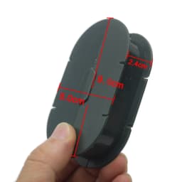1Box Carp Fishing Line Leader Storage Case Box Plastic Slot To Fix Two Parts Hair Ronnie Zig Rig Carp FishingAccessories