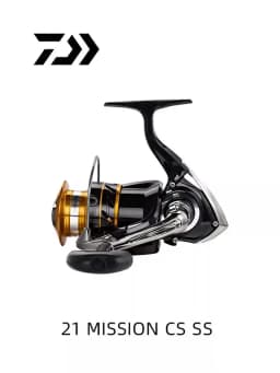 DAIWA Fishing Reel MISSION CS 2000-4000 New Size ABS Machined Aluminium Spool 2KG-6KG Power 3+1BB
