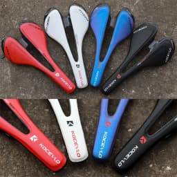 KOCEVLO Carbon Saddle T800 Carbonfiber+Leather Fiber Ultralight Road Bicycle MTB Bike Saddle Seat