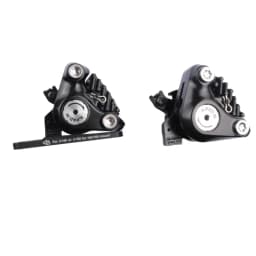 Shimano RS305 Brake Flat Mount Front Rear Mechanical Disc Brake With L05A Pads For Road Bicycle Bike BR-RS305 Rear Caliper Black