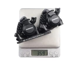 Shimano RS305 Brake Flat Mount Front Rear Mechanical Disc Brake With L05A Pads For Road Bicycle Bike BR-RS305 Rear Caliper Black