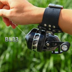 Metal Fishing Wheel 3.6:1 Slingshot Fishing Reel 6+1BB Closed Line Hunting Spinning Reel with Wristband BL30/BL33/BL39 2023 New