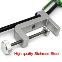 MNFT 1Set Rotary Fly Tying Vise - Practical Fly Fishing Vise with 360° Rotation and Multiple Adjustments for Teasers and Jigs