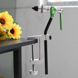 MNFT 1Set Rotary Fly Tying Vise - Practical Fly Fishing Vise with 360° Rotation and Multiple Adjustments for Teasers and Jigs