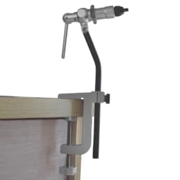 MNFT 1Set Rotary Fly Tying Vise - Practical Fly Fishing Vise with 360° Rotation and Multiple Adjustments for Teasers and Jigs