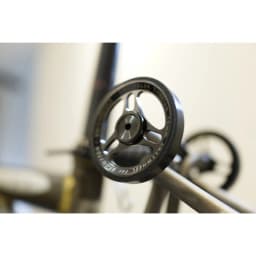 1pair titanium easywheel 70mm Ultra-light anodized push wheel for brompton titanium wheel for birdy unionjack