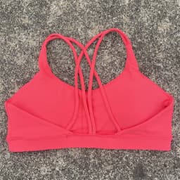 Women Cross Straps Sports Bra Gym Workout Crop Top Yoga Vest High Impact Fitness Bralette Push Up Running Tight Padded Underwear