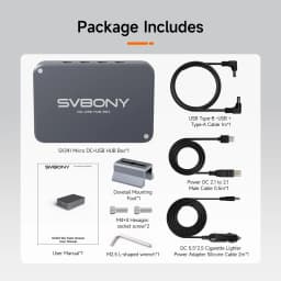 Svbony SV241 Astronomy Micro DC+USB HUB Box USB3.1 High-speed Readout Output & Type-C Interface for Astrophotography