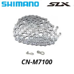 SHIMANO DEORE SLX M7100 Chain 12 Speed Mountain Bike Bicycle 12S Current MTB Part with QUICK LINK M7100 118L 120L 122L 124L 126L