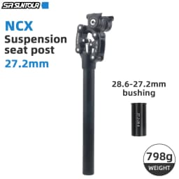 SR Suntour NCX MTB Suspension Seatpost Mountain Bike Dropper 27.2 30.9 31.6mm*350mm Bicycle Shock Absorber Seat Tube