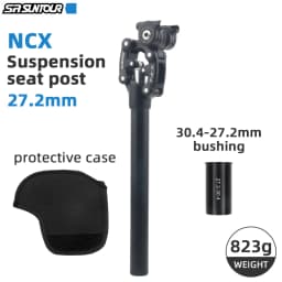 SR Suntour NCX MTB Suspension Seatpost Mountain Bike Dropper 27.2 30.9 31.6mm*350mm Bicycle Shock Absorber Seat Tube