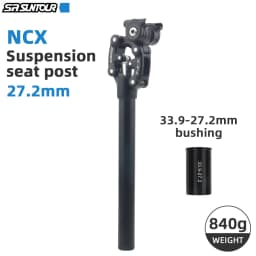 SR Suntour NCX MTB Suspension Seatpost Mountain Bike Dropper 27.2 30.9 31.6mm*350mm Bicycle Shock Absorber Seat Tube
