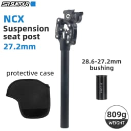 SR Suntour NCX MTB Suspension Seatpost Mountain Bike Dropper 27.2 30.9 31.6mm*350mm Bicycle Shock Absorber Seat Tube
