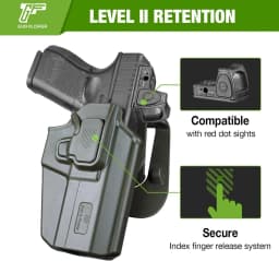 Universal OWB Holster,Green Holster,Fit Beretta/CZ/Glock/EAA /IWI/HK/Ruger/Springfield/Taurus,Right hand