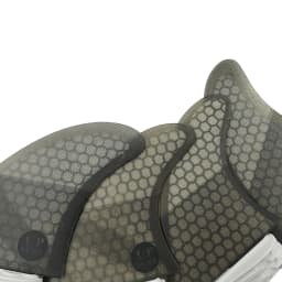M+GL/UK2.1 Surf Quad Fins UPSURF FCS 2 Fins Honeycomb Fiberglass Top Performance Core Surfboard Fins Quad Set Quilha Surf 4 Fins