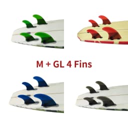 M+GL/UK2.1 Surf Quad Fins UPSURF FCS 2 Fins Honeycomb Fiberglass Top Performance Core Surfboard Fins Quad Set Quilha Surf 4 Fins