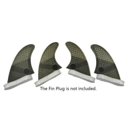 M+GL/UK2.1 Surf Quad Fins UPSURF FCS 2 Fins Honeycomb Fiberglass Top Performance Core Surfboard Fins Quad Set Quilha Surf 4 Fins
