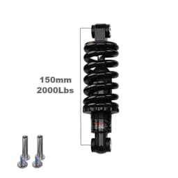 AttLvTu-Bike Rear Shock Absorber, Spring, MTB, 125mm, 150mm, 165mm, GS-121A, 100 to 2000 lbs, Suspension Damper