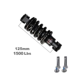 AttLvTu-Bike Rear Shock Absorber, Spring, MTB, 125mm, 150mm, 165mm, GS-121A, 100 to 2000 lbs, Suspension Damper