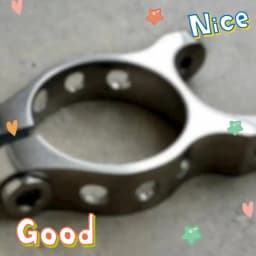 31.8/34.9mm Double-head Titanium Alloy Seatpost Clip Clamp Ti Alloy Seat Tube Clamp for Mountain / Road Bike