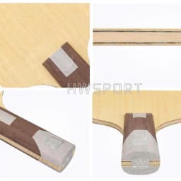 SANWEI 75 INNER Table Tennis Blade 5 Wood 2 ALC Carbon Ping Pong Blade for Loop Driving Plus Fast Attack