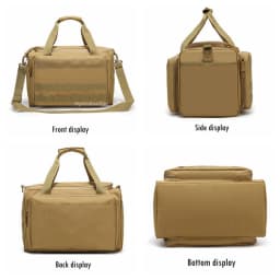 Range Bag Outdoor Hunting Training Shooting Molle Gun Bags Climbing Hiking Camping Large Capacity Handbag
