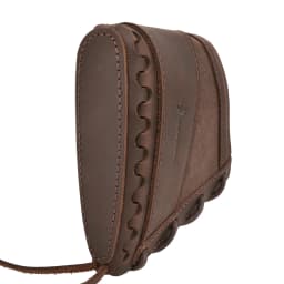 Wayne' Dog Canvas Leather Hunting Gun Recoil Pad for Rifle and Shotgun Buttstock Butt Pad Cover