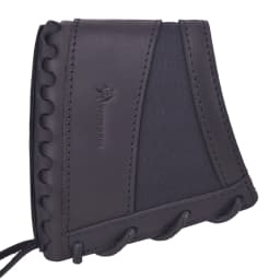 Wayne' Dog Canvas Leather Hunting Gun Recoil Pad for Rifle and Shotgun Buttstock Butt Pad Cover