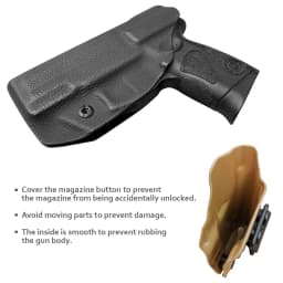 Taurus G3C Holster, Taurus G2C Holster IWB Dermatoglyph Kydex Holster for Taurus G3C 9mm / G2C 9mm G2S / Millennium PT111 G2
