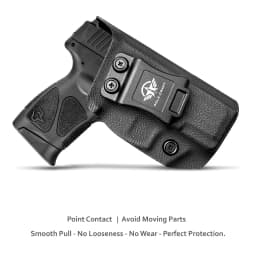 Taurus G3C Holster, Taurus G2C Holster IWB Dermatoglyph Kydex Holster for Taurus G3C 9mm / G2C 9mm G2S / Millennium PT111 G2