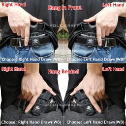 Taurus G3C Holster, Taurus G2C Holster IWB Dermatoglyph Kydex Holster for Taurus G3C 9mm / G2C 9mm G2S / Millennium PT111 G2