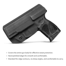 Taurus G3C Holster, Taurus G2C Holster IWB Dermatoglyph Kydex Holster for Taurus G3C 9mm / G2C 9mm G2S / Millennium PT111 G2