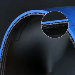 Original DHS New Hurricane 3 National Table Tennis Rubber Orange Sponge Blue Sponge Professional Table Tennis Racquet Rubber