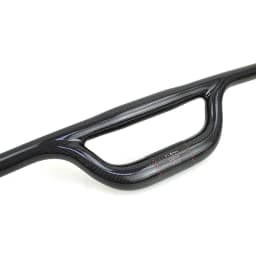 New Foled Bike 3K Full Carbon Fibre Bicycle Handlebar 9.5 Degrees Backsweep Double Tube Carbon Handlebar MTB 66mm Rise