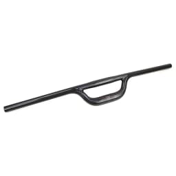 New Foled Bike 3K Full Carbon Fibre Bicycle Handlebar 9.5 Degrees Backsweep Double Tube Carbon Handlebar MTB 66mm Rise