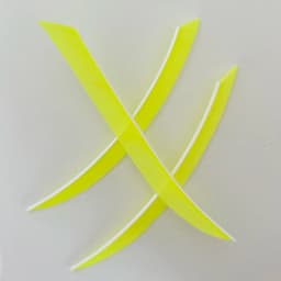 50Pcs/lot 5 Inch Traditional Kyudo Carbon Arrow Feather Fletching Knife Shape Right Wing Turkey Vanes Archery Accessories