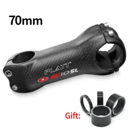 Ultra Light Carbon Fiber MTB Bicycle Stem Mountain/Road Bike Parts Angle 6 Degree 70/80/90/110/110/120mm