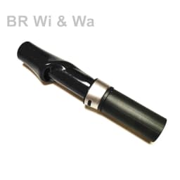 BR Wi & Wa Carbon Reel Seat 3K Woven Carbon Fiber Body With FUJI Hood DIY Spinng Fishing Rod Casting Rod Repair Building 1PCS